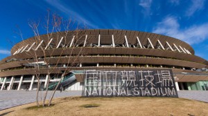 木の建築の集大成　 　国立競技場